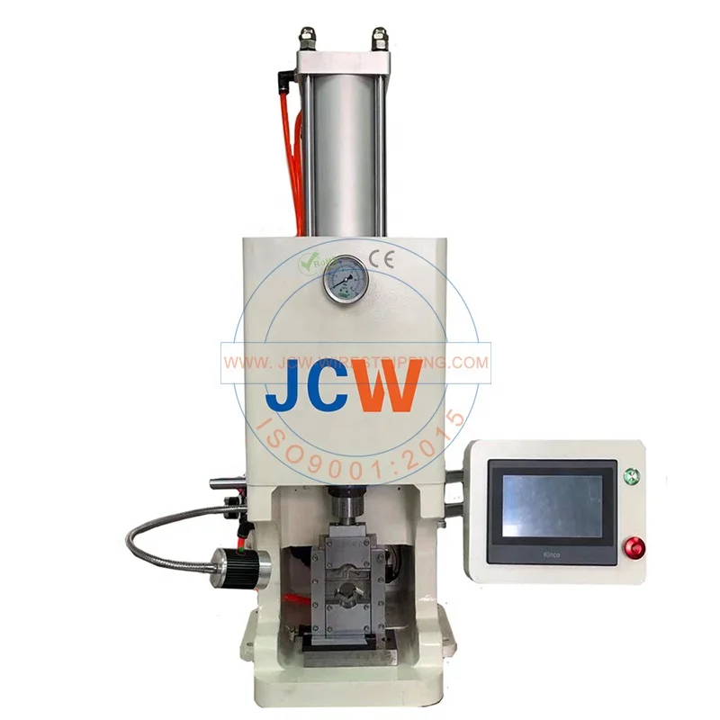 JCW-10T high quality automatic cable lug crimping tools wire crimper terminal machine wire crimping machine