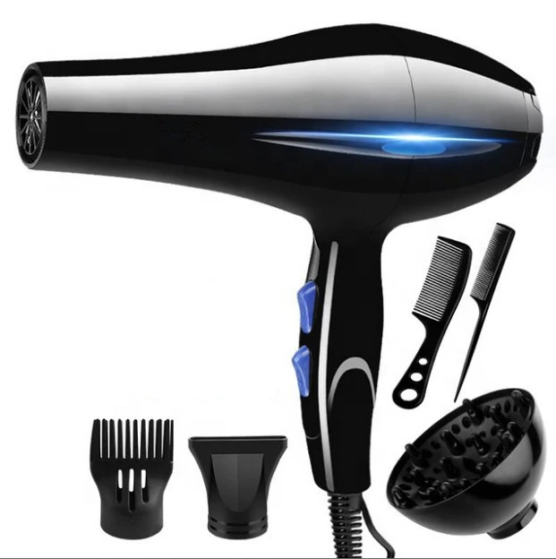 Universial cold and hot wind transfer 6 in 1 hair drier hair dryer set