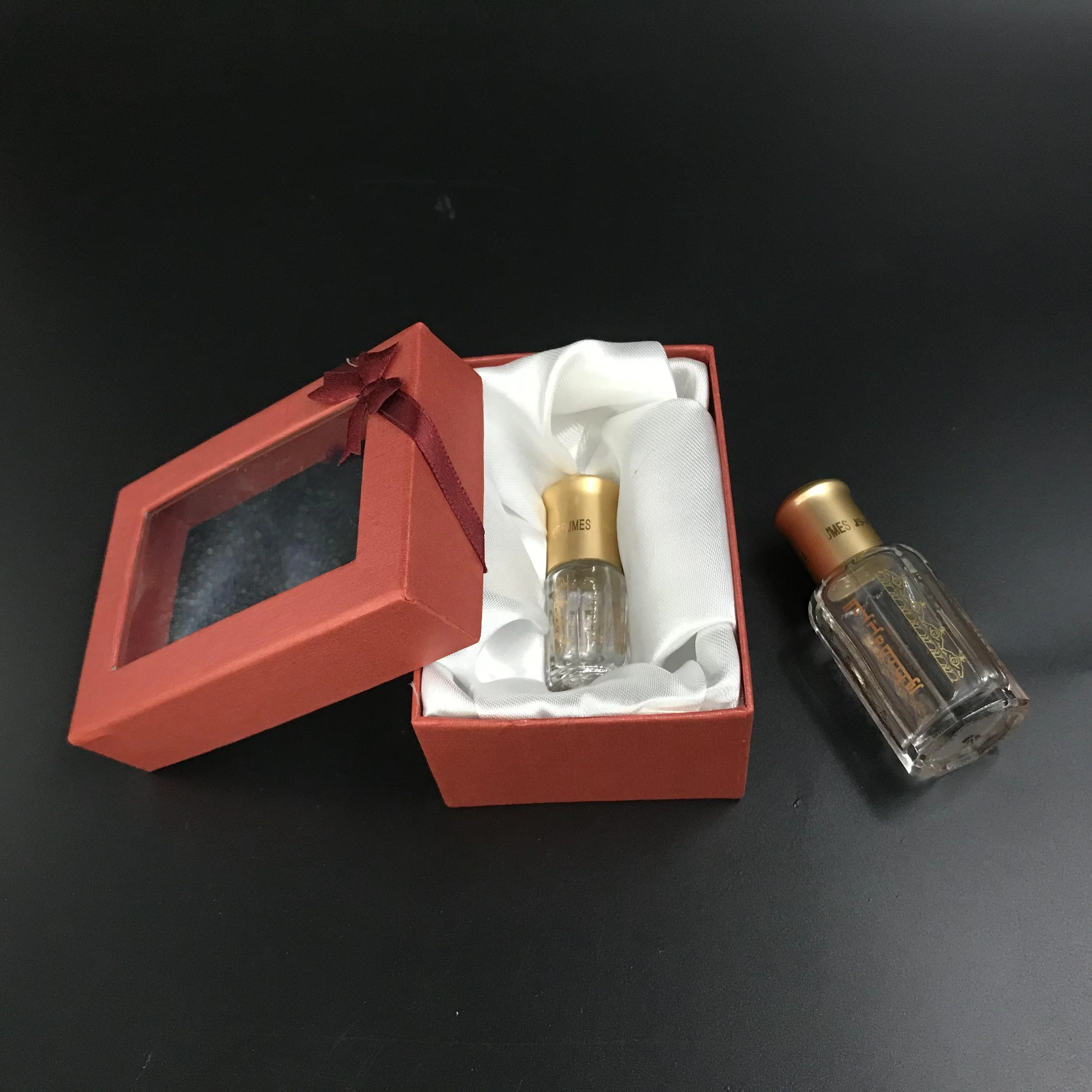 New Design Colorful Customized Cardboard Box For 3ML 6ML 12ML Attar Bottle