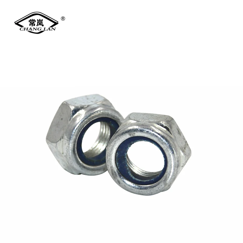 
Hot selling hexagonal hot-dip galvanized locking nut grade 4.8 