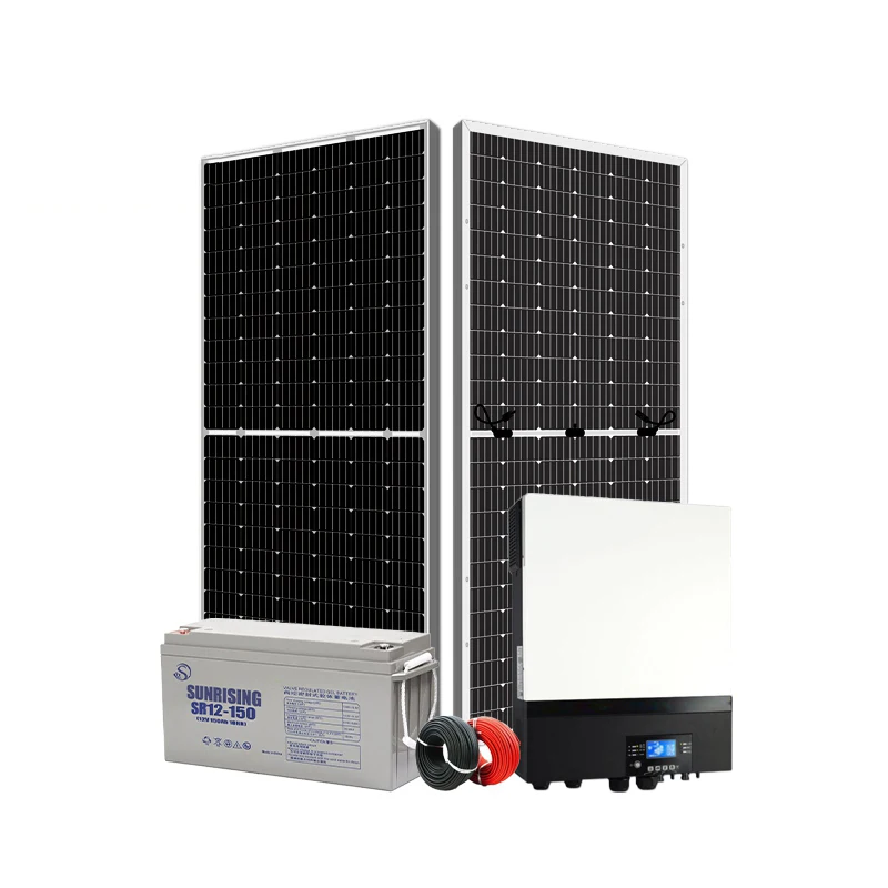 Complete Set 6KW 7KW 8KW 9KW Off Grid Sun Energy Solar Power Photovoltaic System with Battery