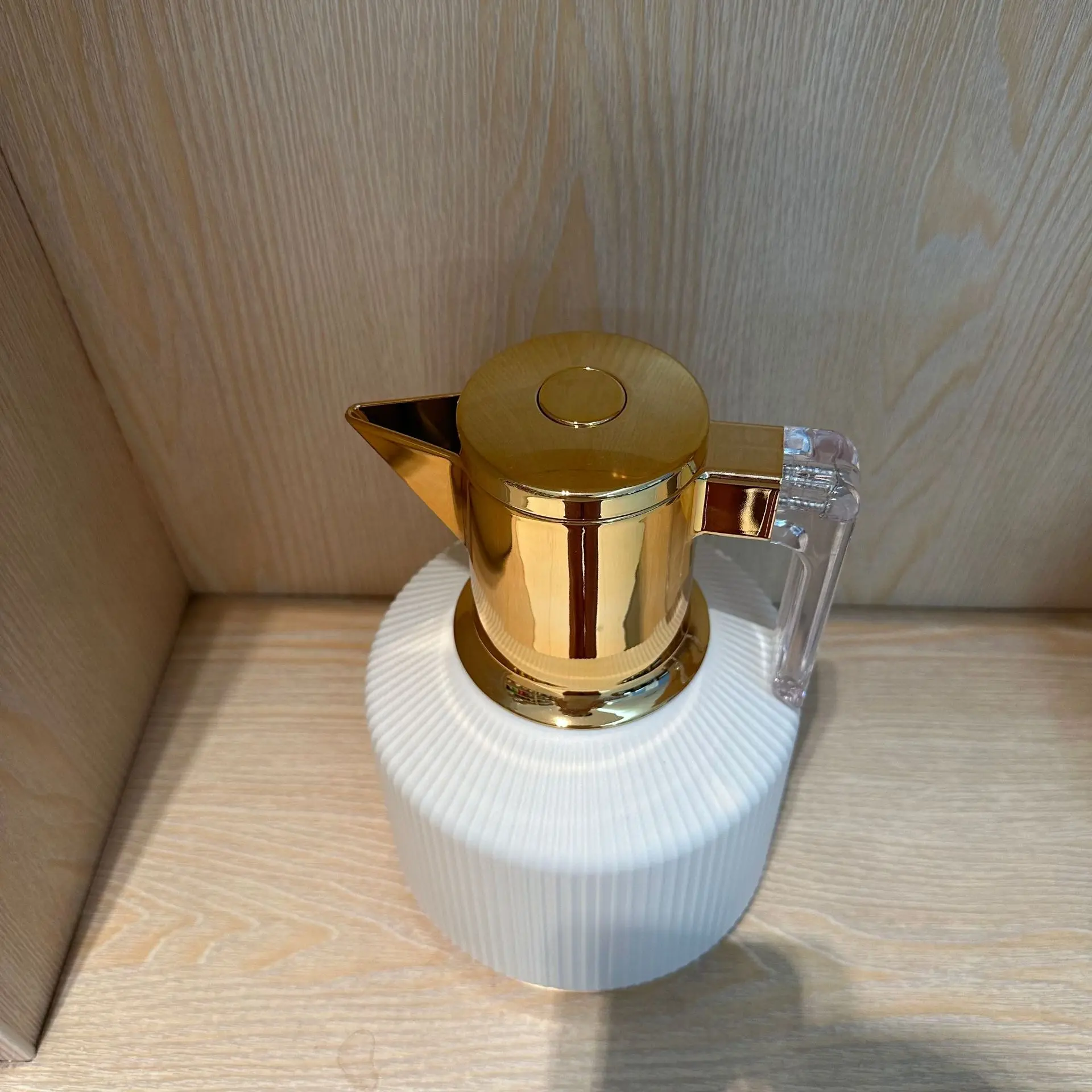 2024 1L best selling Water pot insulated hot water kettle Plastic Vacuum Thermos Flask with glass inner