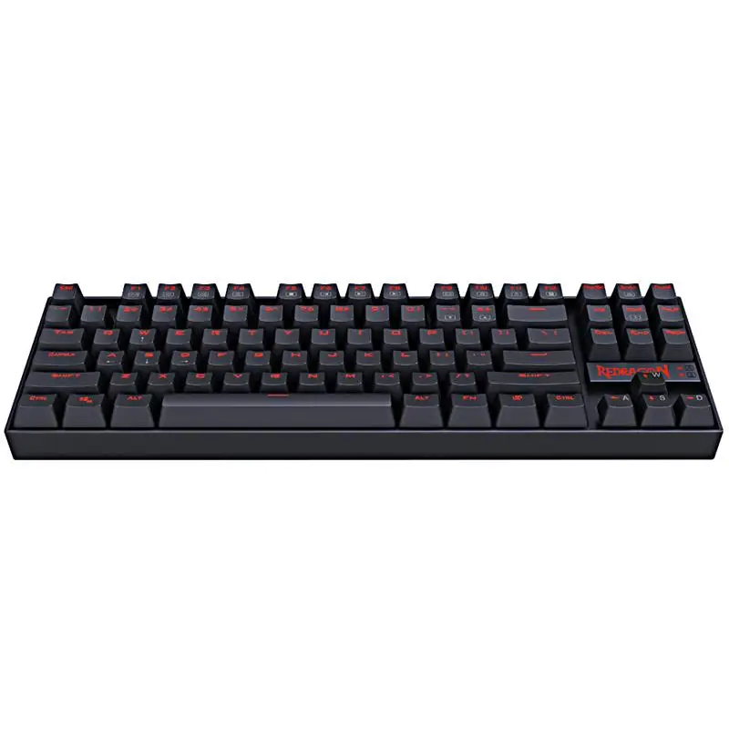 Redragon K552 Monochrome backlight Mechanical keyboard 87 key Spill proof design Gaming Keyboard