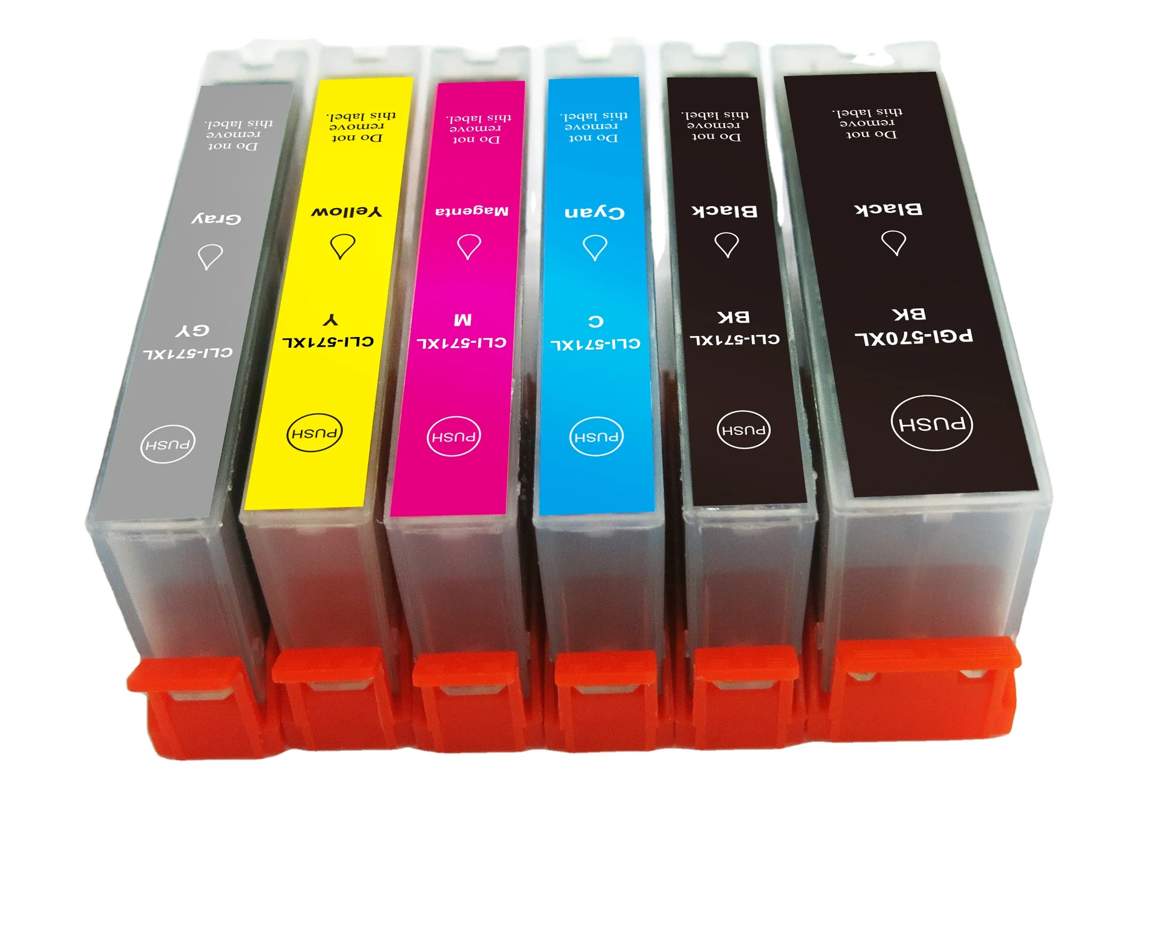 Проспект чернильный картридж защитное покрытие для 570XL 571XL Премиум Совместимый струйный картридж для Canon PIXMA MG5750/MG5751/MG5752/MG5753