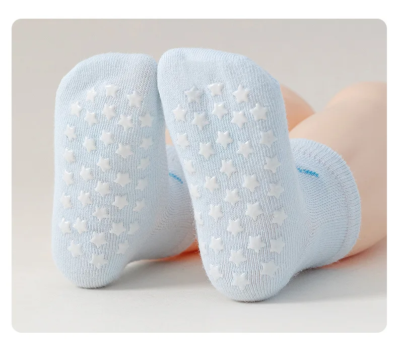2024 newest Summer mesh floor socks baby breathable indoor walking socks thin insulated children non-slip socks