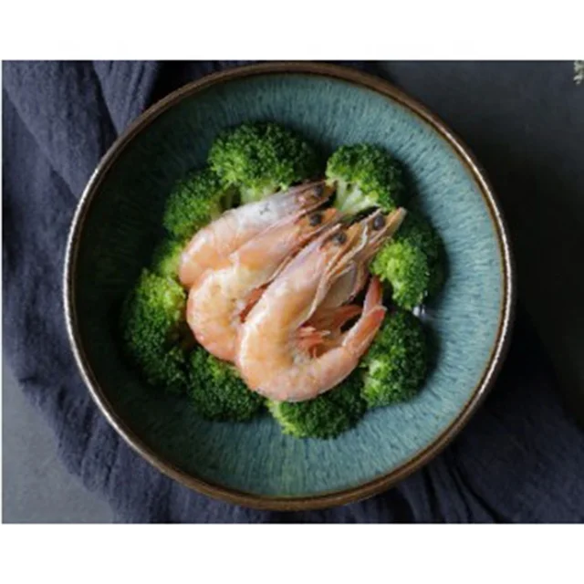 Japan and South Korea style ceramic noodle bowl Glazed fruit salad bowl ceramic soup bowl