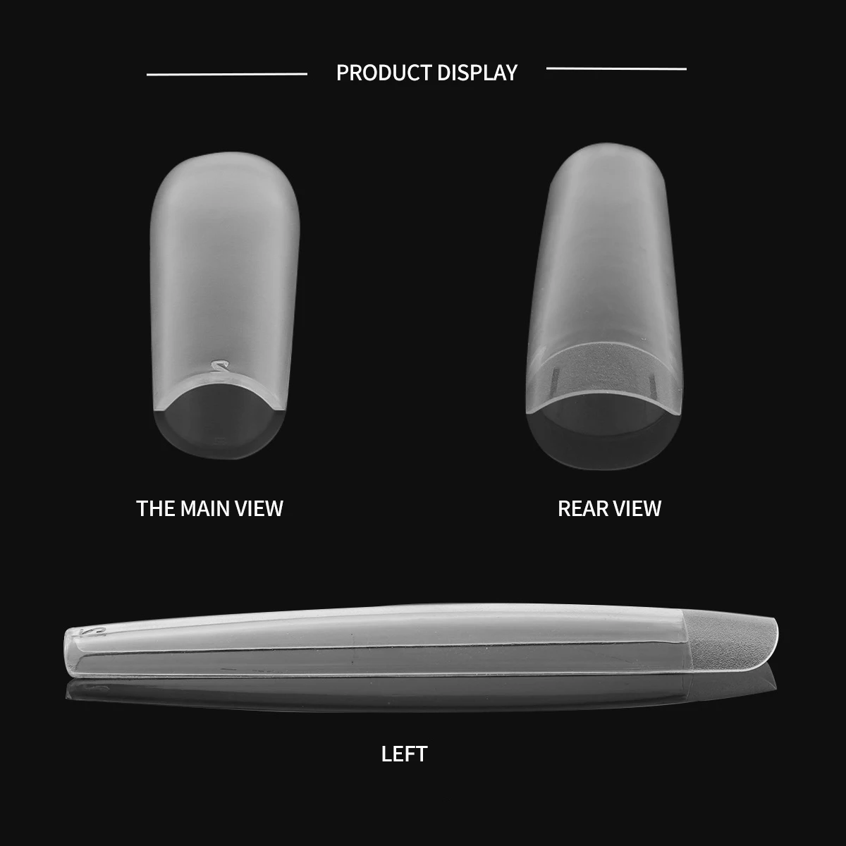 New Super Long Ballet Nail 120 Pieces Full Paste T-shaped False Nail Transparent Patch Long Box