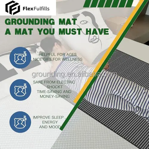 60*40cm Grounding Pad And Emf Protection Mat Foam For Pemtherapy Devices