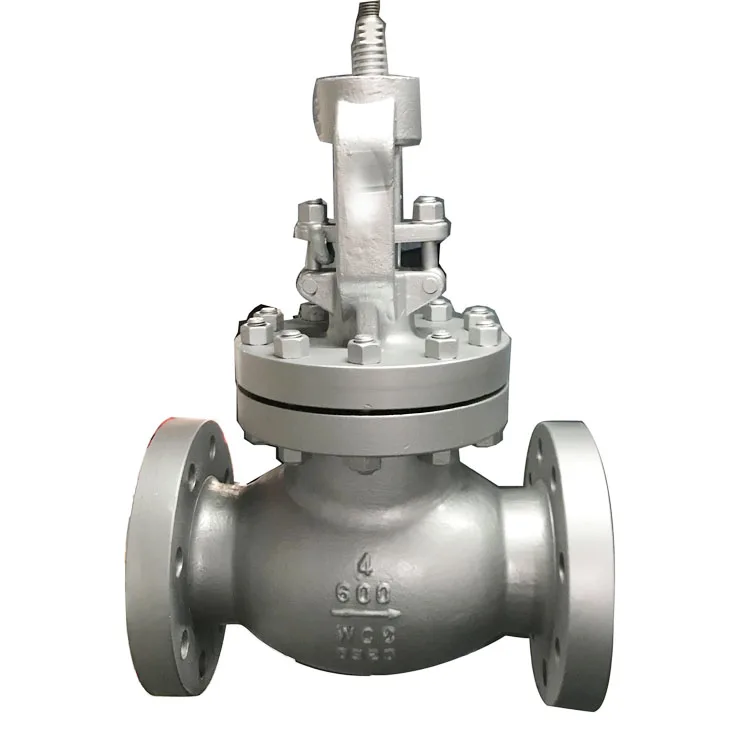 A216 WCB WC6 LCB  RTJ Flange steam globe valve class 600