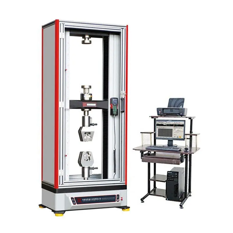 WDW-50/100KN steel rubber rope electronic universal tensile material testing machine