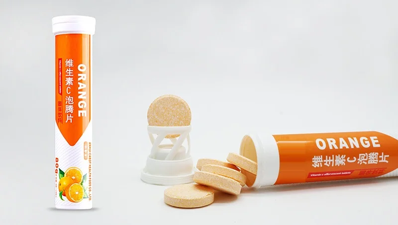 Wholesale direct bubble water vitamin c effervescent tablet Immune
