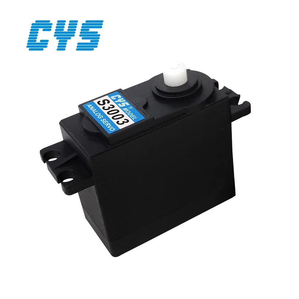 
3.5kg*cm Standard Size Waterproof with Iron Core Motor Analog RC Servo, CYS-S3003 Servo for 1:10 RC Car 