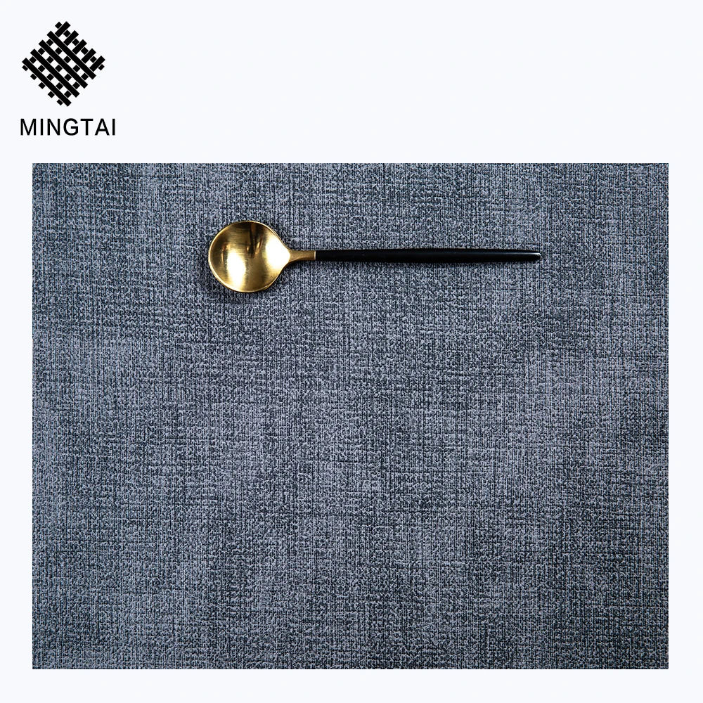Wholesale Custom heat Restaurant and Home waterproof  PVC leather placemat and table mats & Pads