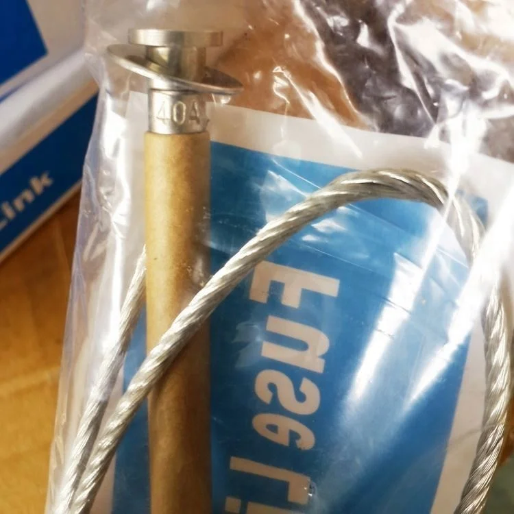 40A Various Removable Button Head 12-27kv K Type Fuse Elements Thermal Fuse High White Copper High Voltage IEC Fuse Link CN;ZHE