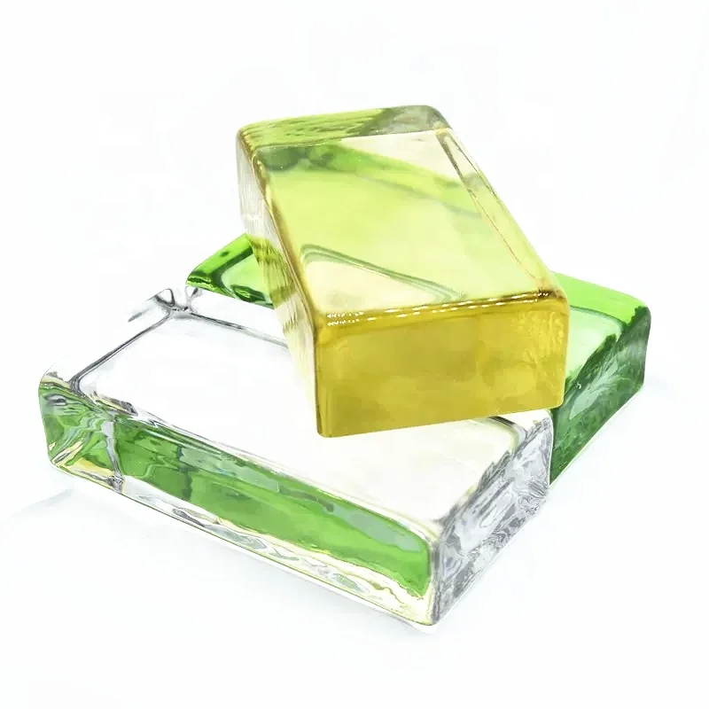 Glass block solid glass brick transparent high quality building decoration
