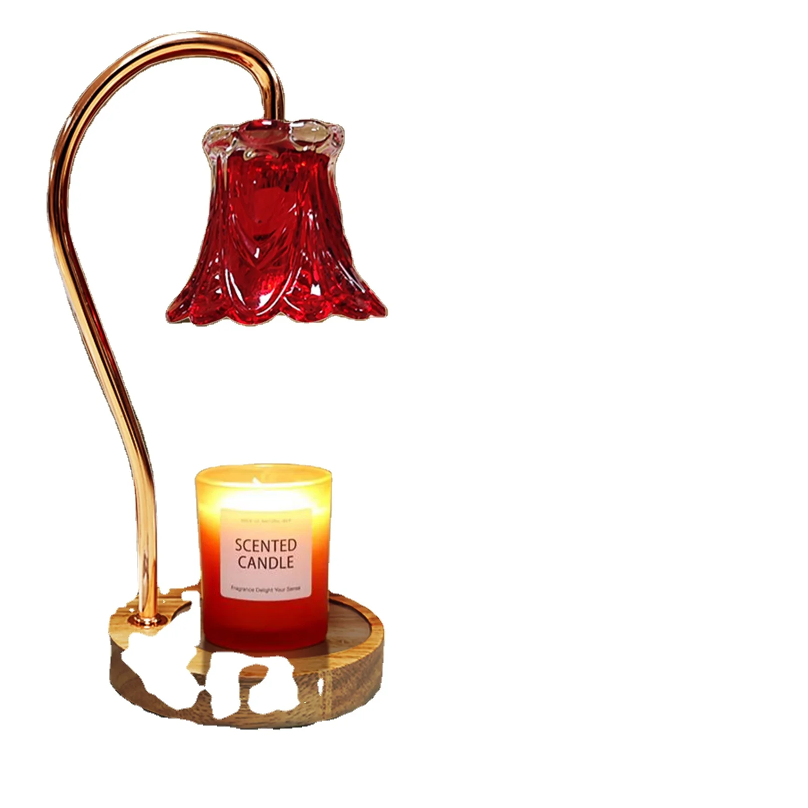 Eco Wax Burner Melting Night Lamp Electric Aromatherapy Scented Table Lamp Tabletop Bedroom Decorative Candle Lamp Warmer