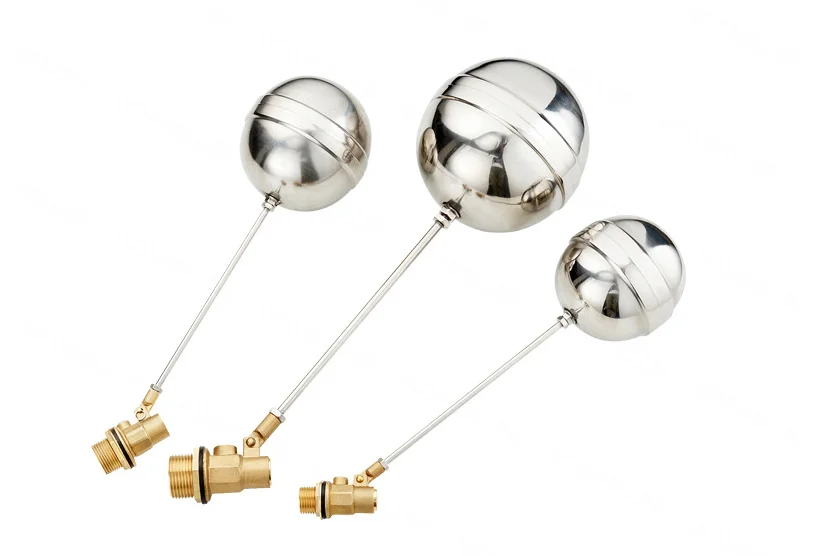 Factory direct hot selling PE float ball valve water level pool  floating ball valve