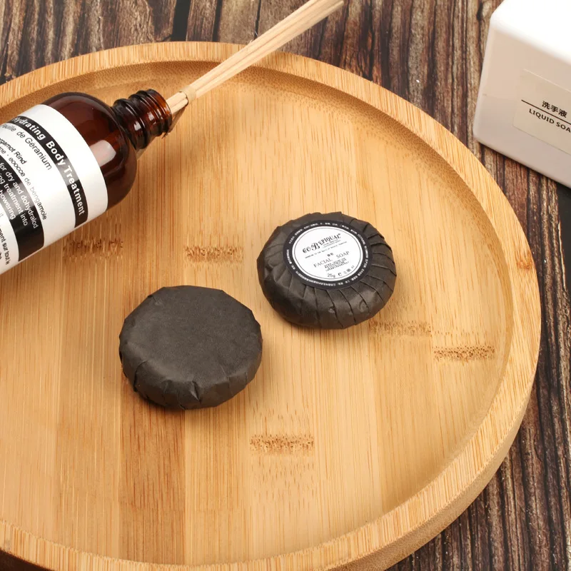 Support custom hotel toiletries mini disposable soap Travel soap