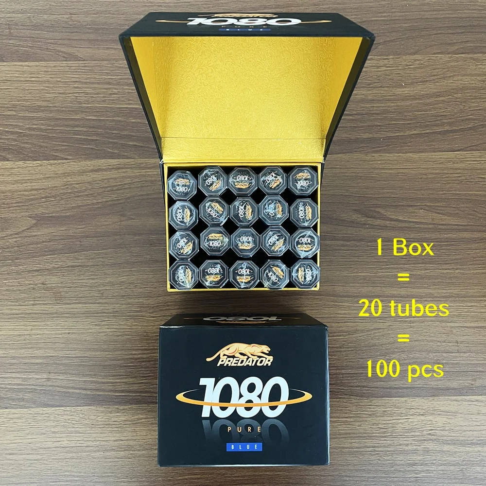 Predator Chalk Professional Billiard Accessories Pool Cue Stick Octagonal Chalk