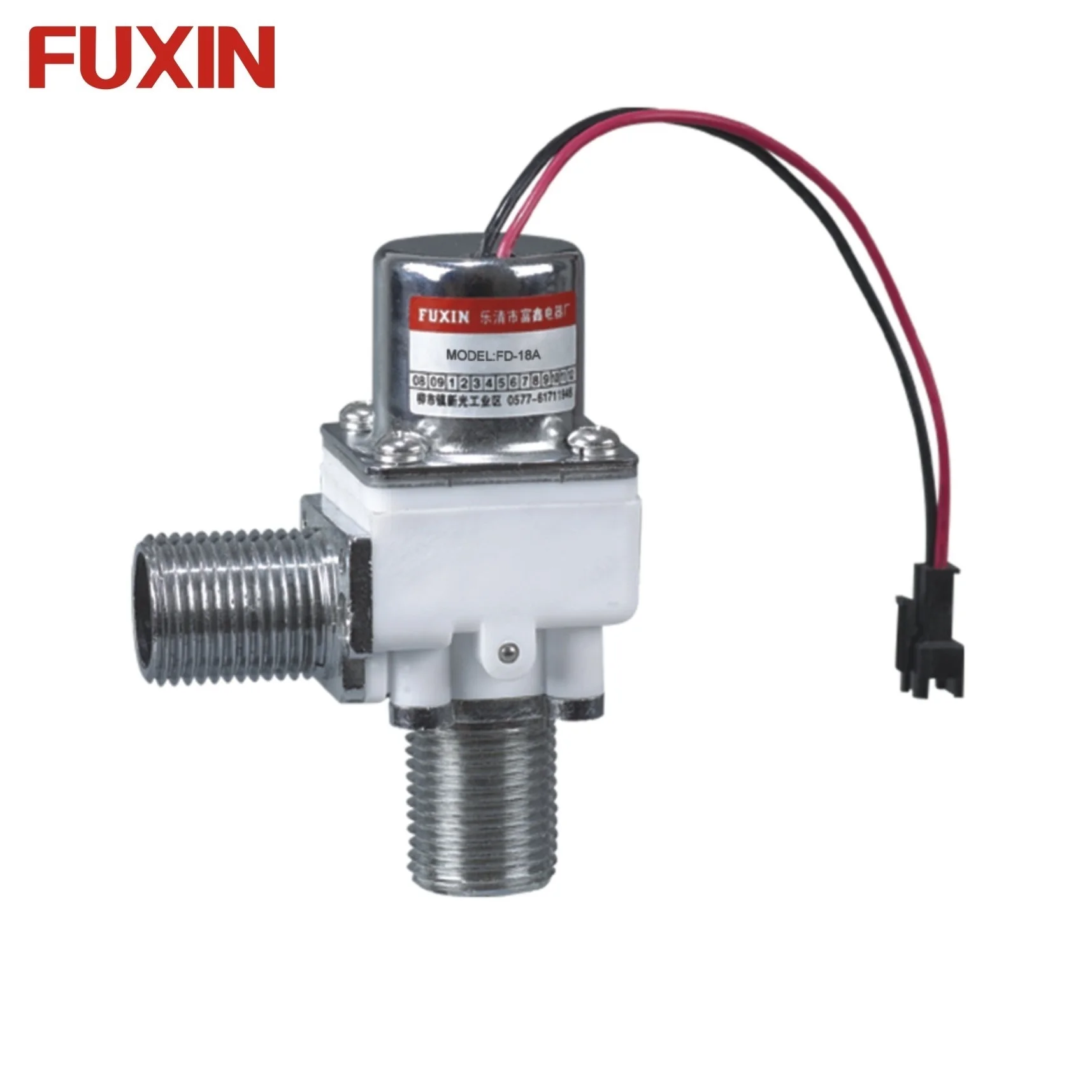 
Fuxin 1/2 inch mini plastic electr solenoid latch DC6V Water faucet touch control valve 