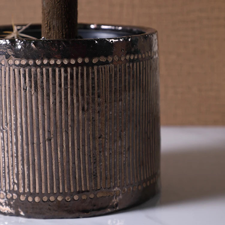 Popular items indoor outdoor succulent planter garden supplies home decor clay flower pots for green plants