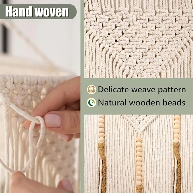 Accents Colored Best Wall Deco Makramee Beautiful Decor Big Home Hobbycraft Textiles Hanging Crafts Craft Basic Macrame Knots