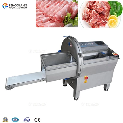 FKP-25 Commercial Frozen Row Meat Slicing Machine Steak Bacon Ham Slicer