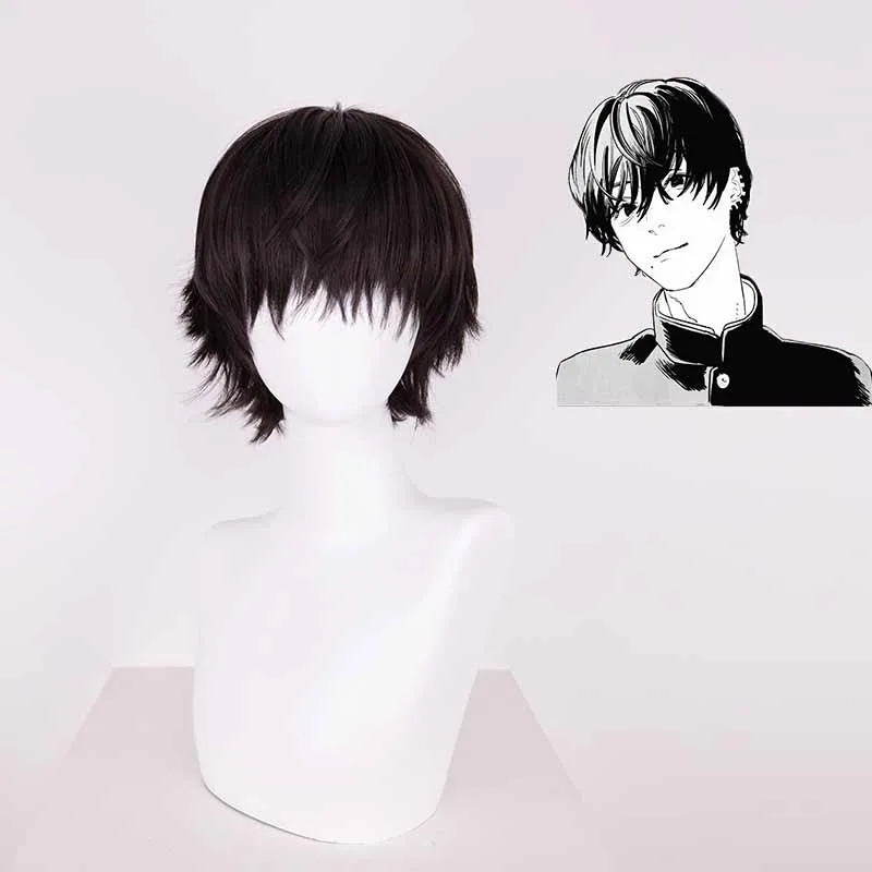 Парик для косплея Хирофуми йошида с Бензопилой