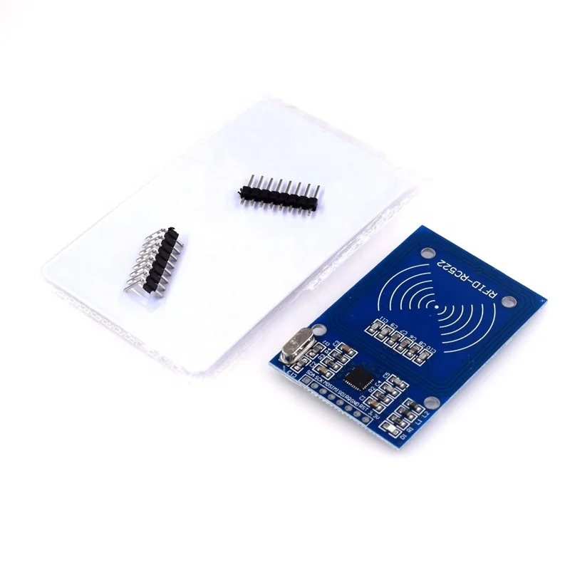 #126C RC522 RFID IC card reader sensor module read write card with a white card and MFRC522 Pin