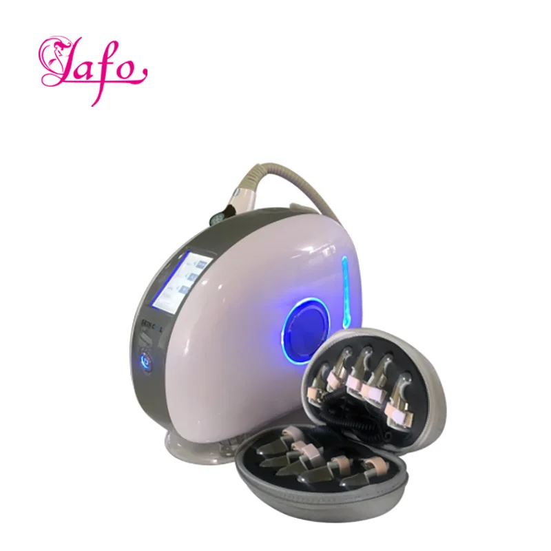 2024 Newest Portable Skin Cool Rf Lifting Eye Care Gold Finger Massager Face Body Massage Beauty Machine