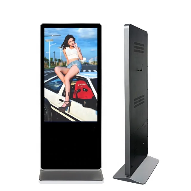 
Vertical Digital Signage Display Lcd Electronic Advertising Screen Indoor Advertising Display Stand 