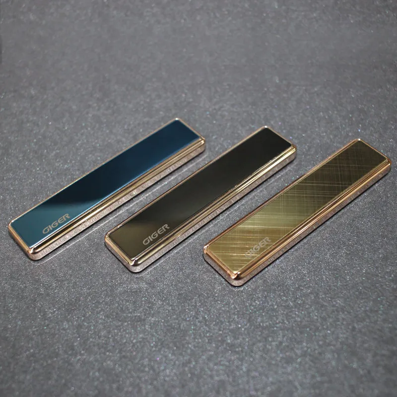 Wholesale of creative metal long tungsten wire windproof cigarette lighters for rechargeable lighters direct sales