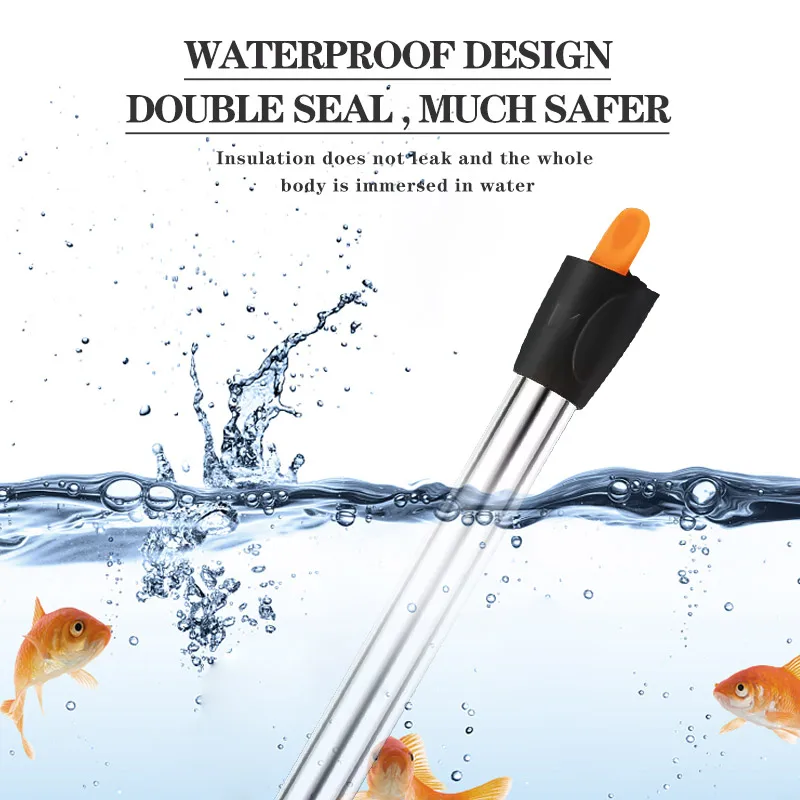 EKAN wholesale Fish Tank Stainless Steel Aquarium Heater