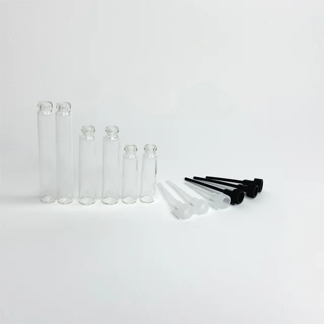 Cheap price Clear Tube Empty Vial 2ml 3ml 5ml mini Glass Perfume Test Bottle