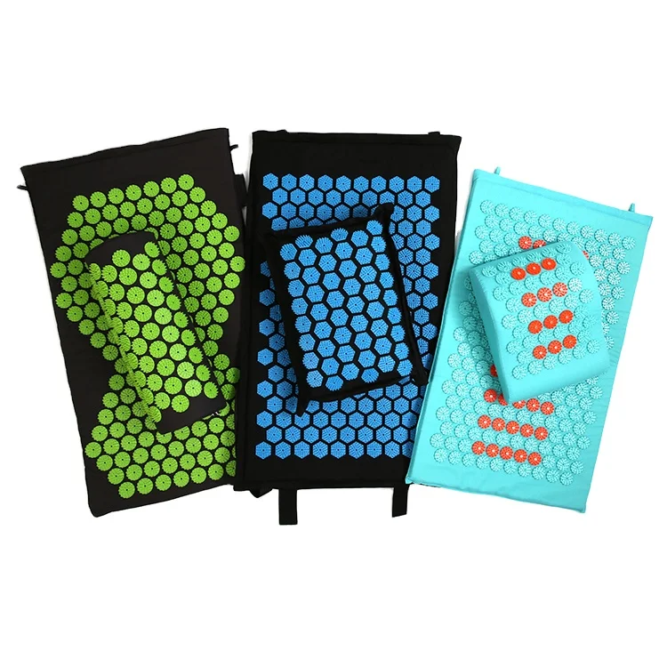 Хит продаж, акупунктурный коврик из натурального хлопка