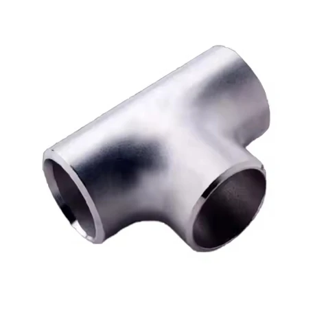 Factory supply Equal Tee Pipe Fitting Weld Reducing Tee stainless steel Straight cross