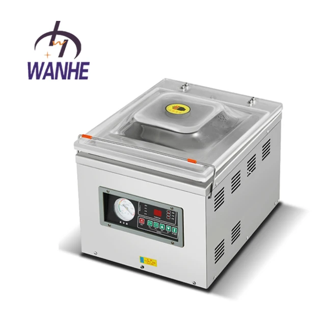 DZ-300 Stainless Steel  vacuum sealer single chamber vacuum fish household table