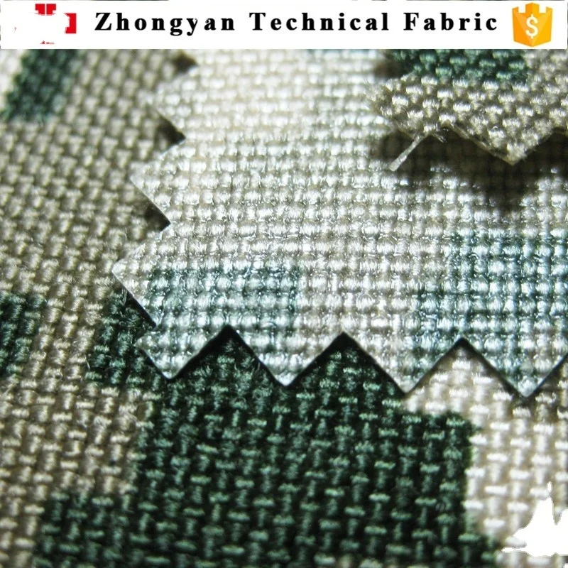 K2/PU6RO PC012-DW 100% нейлон kordura 1000D cordura принт и PU 2-слойное покрытие