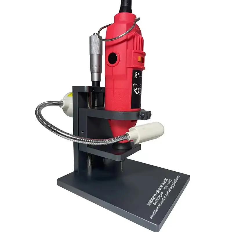 XYL-001 screen ic grinder 5-speed speed-regulated grinding with led light high power micrometer grinder