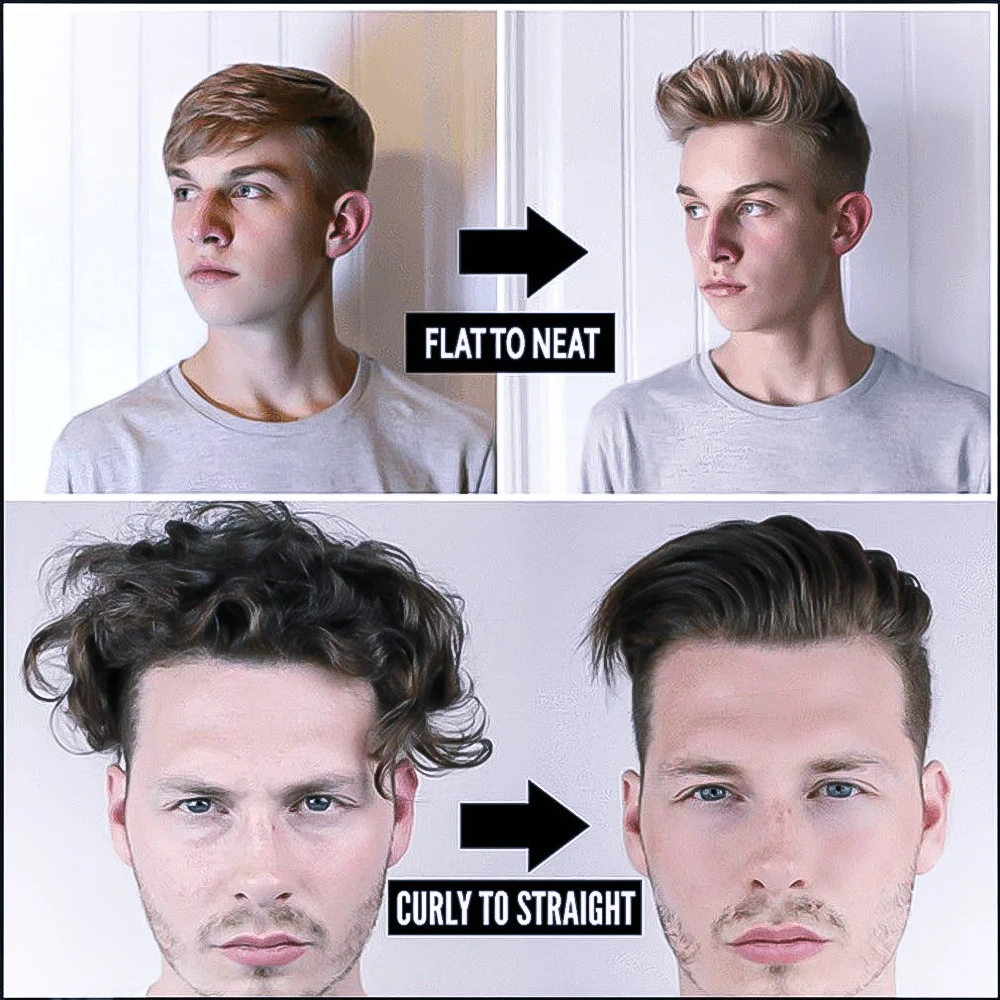 Multifunctional Electric Hair Curler Styling Tools Beard Straightener Comb For Men