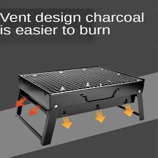  Single Small Oven Cast Iron Charcoal Bbq Grills