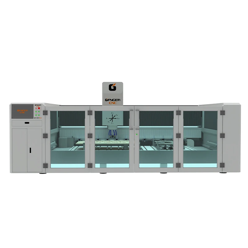 GANGER CNC Machinery Automatic stone countertop edge profiling and polishing machine CNC 3 Axis Stone Processing Center