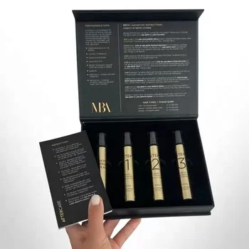 Bomb no sodium bromate thioglycolate free lash lift brow lamination kit free sample customization supplied