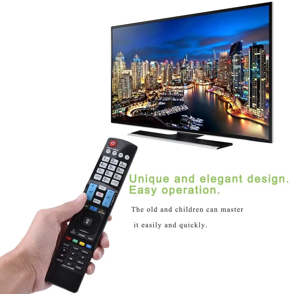 Smart TV Remote Control use for Replacement Remote Controller AKB73756565 Work for LG Smart LED LCD TV