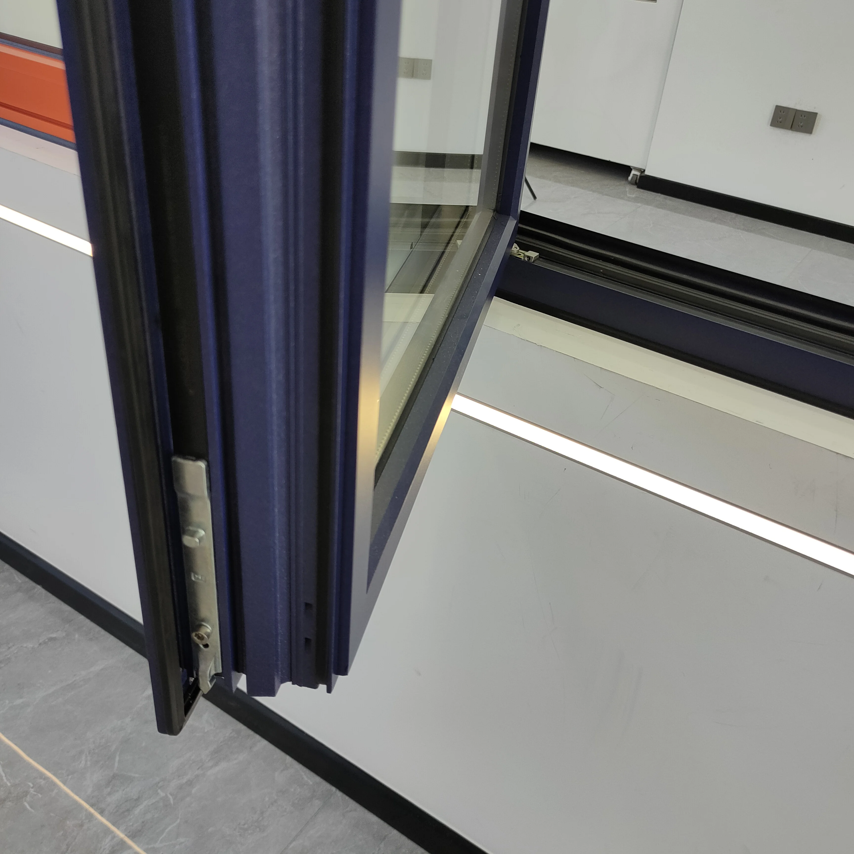 Youshuo aluminum large fixed window equipment for aluminum window making aluminum frame fixed glass windows