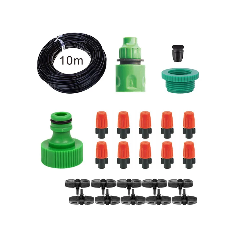 Wholesales 10M drip smart pipe watering control garden battery plastic timer irrigation system