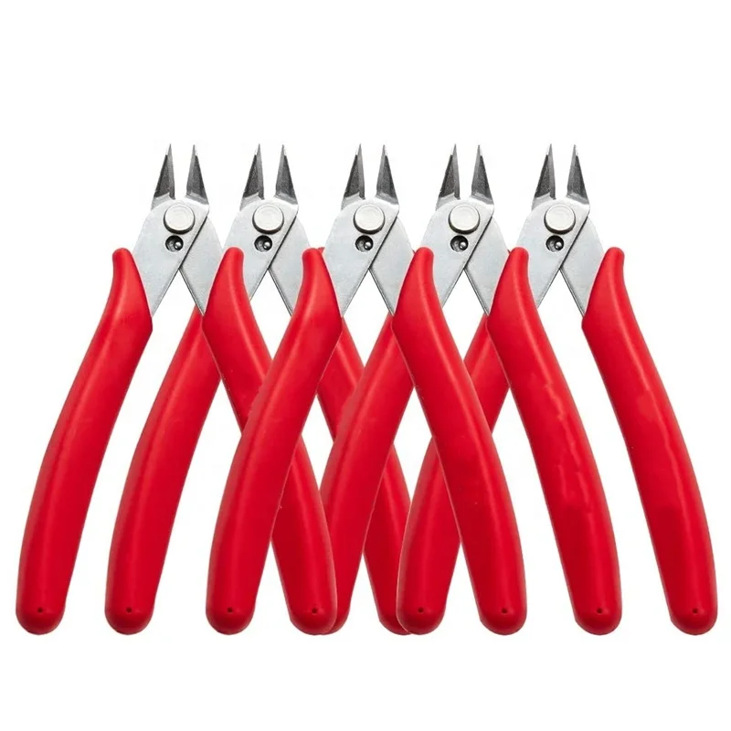 Mini Wire Flush Cutters Precision Jewelry Making Cutting Pliers, Micro Wire Cutter