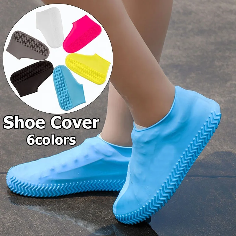 OLIAN Top Sell Waterproof Reusable Anti-Slip Water Resistant Silicon Shoes Protection Covers Silicone Shoe Covers