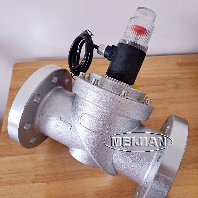 Top quality 80-110KPa lpg gas control valve 24V/220V DN50/DN65/DN80/DN100 Close valve time less than 1 second