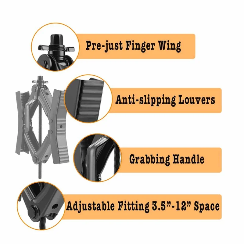 Anti Movement Travel Trailer Tire Chocks Tire Lock RV Wheel Immobilizers Camper Wheel Chock Stabilizer